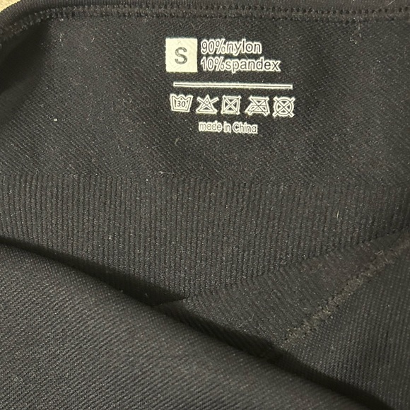 NWOT Full Length Black Bodysuit - Picture 6 of 7